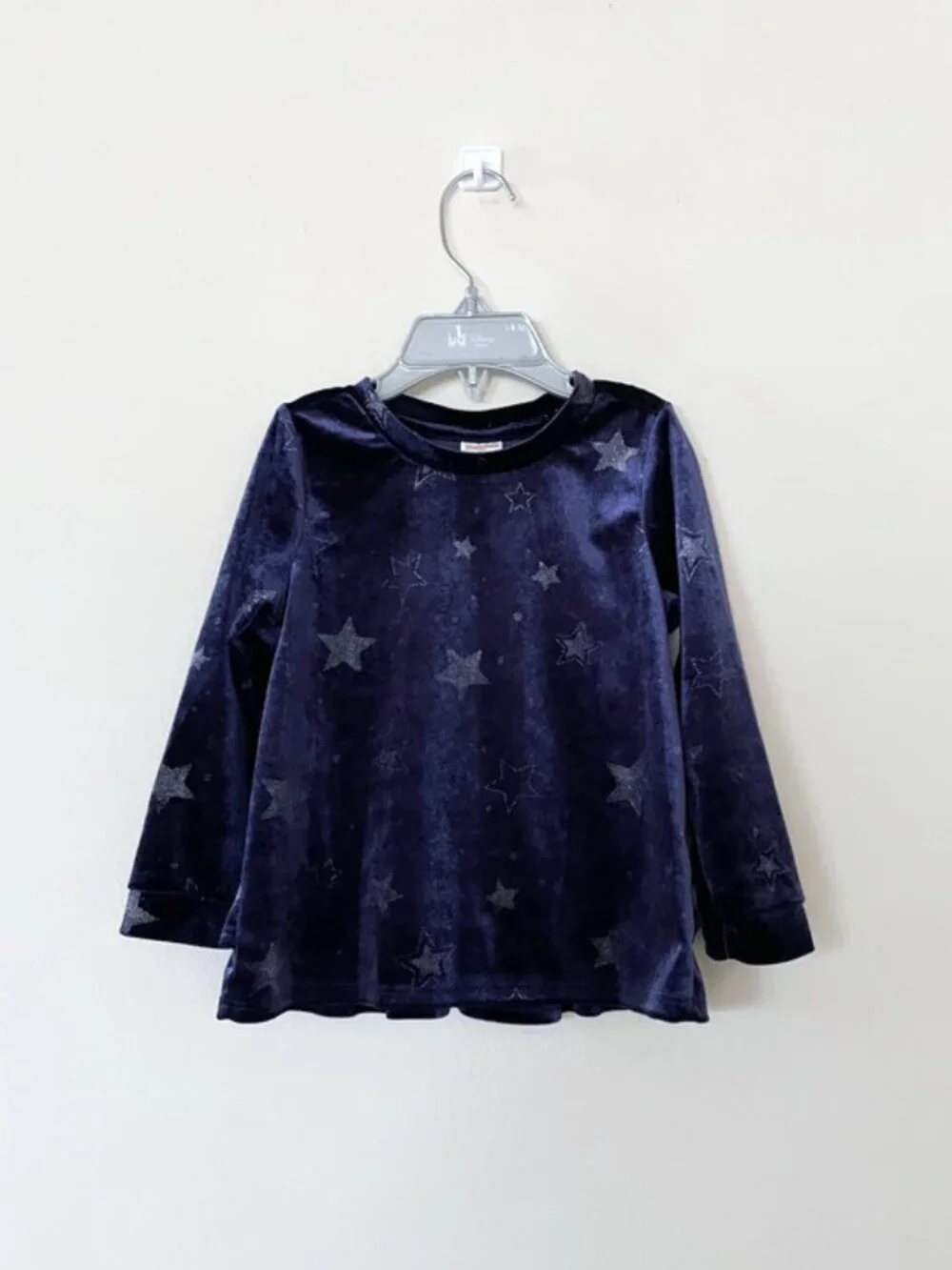 Gymboree Midnight Blue Toddlers Dress With Shinny Stars